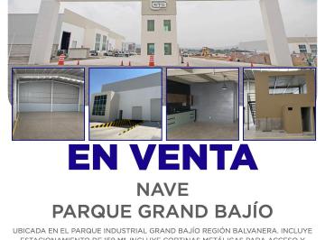 Nave industrial , Apaseo el Alto · Venta Nave Parque Grand Bajío