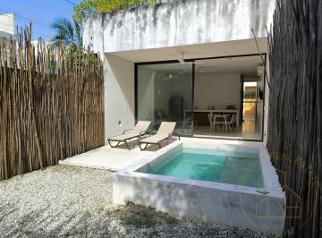 Departamento · 95m² · 1 Recámara · Piscina y Patio Privado, 1 Bedr, Super Precio de Venta, en Tulum, Veleta