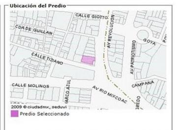 Terreno en Renta en Mixcoac Rayo Vende ® · Terreno en Renta en Mixcoac