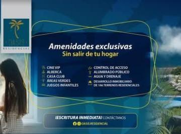 Terreno / Lote , Tuxtla Gutiérrez · Terreno Residencial Oasis de 162 m², Tuxtla Gutiérrez, Chis
