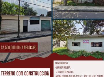 Terreno / Lote · 150m² · Venta Terreno con Construccion Col. Cidosa Orizaba, Ver