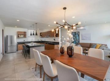 Sala, Comedor y Cocina · Casa en Venta en Cholul, Mérida