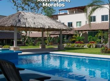 Casa de 4 habitaciones, Xochitepec · Casa 3 Recamaras con Roff Garden Frente Albefrca Escrigtura Inmediata Infonavit o Bancario