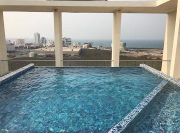 Departamento · 344m² · 2 Recámaras · 3 Estacionamientos · Departamento en Venta en Costa de Oro de Dos Pisos con Vista Al Mar