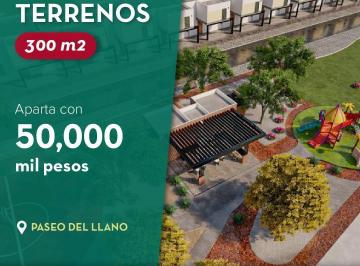 Terreno / Lote · 300m² · Terreno en Fraccionamiento Altozano El Nuevo Juárez