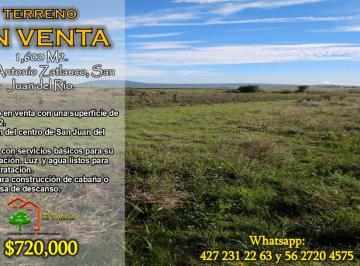Terreno / Lote , San Juan del Río · Lote Habitacional 1600 m San Antonio Zatlahuco Cerca del Hotel La Muralla en Pagos