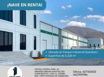 Nave industrial , Querétaro · Nave Industrial en Parque Industrial Querétaro con 6,500 m²