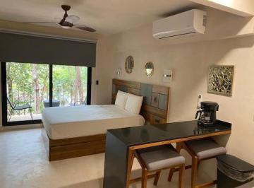 Departamento · 35m² · 1 Estacionamiento · Estudio en Venta y Renta Largo Plazo de 1 Habitacion en Tulum La Veleta Lb 101
