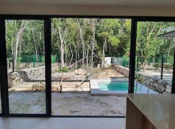 Casa · 109m² · 2 Recámaras · 1 Estacionamiento · Casa en Veta de 2 Habitaciones en Tulum, Qroo. Lb 242