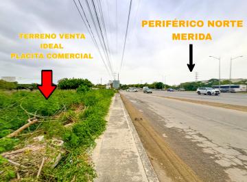 Terreno comercial , Mérida · Periferico Norte Terreno Comercial en Esquina en Venta