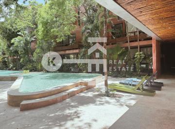 áreas comunes · En Renta Departamento Sin Muebles, Aldea Zama Tulum, Quintana Roo