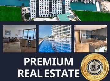 Departamento · 327m² · 2 Recámaras · 2 Estacionamientos · Venta Departamento de Lujo Puerto Cancun $29 Mdp 2 Recamaras