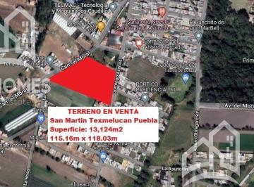 Terreno / Lote · 13124m² · Se Vende Terreno de 1ha Frente a Carretera en Texmelucan Puebla Doble Frente Ae41