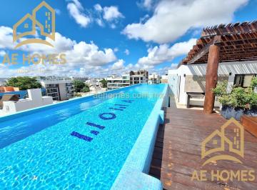 Departamento · 86m² · 2 Recámaras · Se Vende PH en Playa del Carmen por 5ª Av a 500 m de La Playa Ae95
