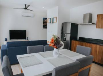 Departamento · 88m² · 2 Recámaras · 2 Recamaras 2 Baños Lockoff Amueblado Lujoso Amira Tulum 88.35 m²