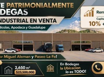 Nave industrial en Venta  La Fe · Venta de Terreno o Bodega 5,361 m² Guadalupe, La Fe