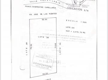 Terreno / Lote , Saltillo · Terreno en Venta Capellania Saltillo