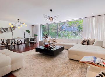 Departamento Venta 193m² de 2 habitaciones · Depa de Diseño y Estilo Totalmente Amueblado Frente Al Parque Uruguay, Polanco