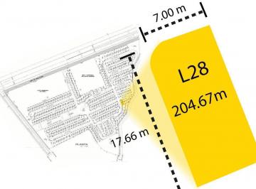 Terreno / Lote · 204m² · Terreno en El Barrial