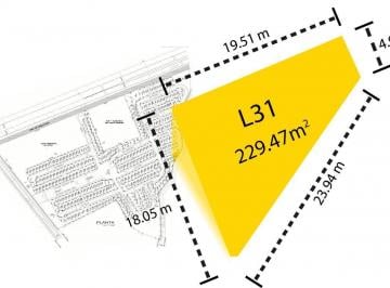 Terreno / Lote · 229m² · Terreno en El Barrial