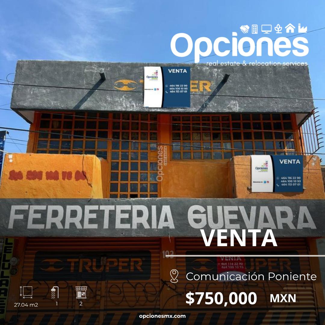 Commercial Space for Sale on Comunicación Poniente Street