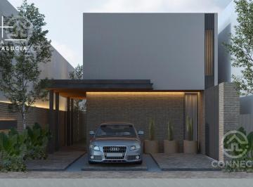 Casa · 210m² · 3 Recámaras · 2 Estacionamientos · Casa en Preventa Habitación Planta Baja Residencial Mayorca León Gto
