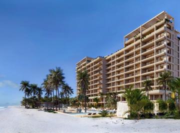 Terreno / Lote · 198m² · 3 Recámaras · 2 Estacionamientos · Departamento en Preventa a Pie de Playa de Yucatán, Boga Telchac