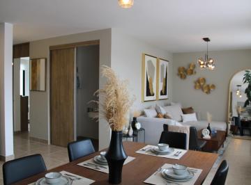 Departamento · 84m² · 2 Recámaras · 2 Estacionamientos · Departamento con Jardin a Estrenar en Venta en El Refugio Querétaro