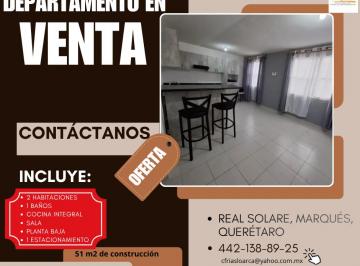 Departamento de 2 habitaciones, El Marqués · Departamento en Venta en Real Solare, Marqués