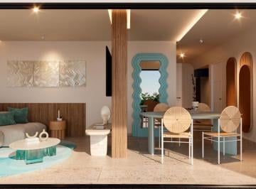 Departamento · 28m² · 1 Recámara · 1 Estacionamiento · Departamento en Venta en Playa del Carmen con Pool Bar y Cow