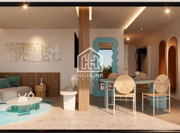 Departamento · 28m² · 1 Recámara · 1 Estacionamiento · Departamento en Venta en Playa del Carmen con Pool Bar y Cow