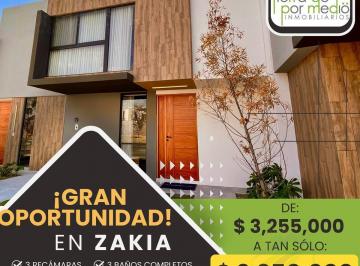Casa · 127m² · 4 Recámaras · 2 Estacionamientos · Casa 4ta Recámara en Planta Baja, Zakia, Querétaro