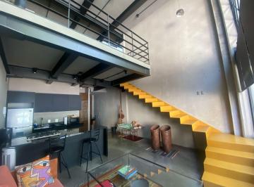 Departamento de 1 habitación, Cuauhtémoc · Rento Depto Loft Condesa Doble Altura Tipo Loft con Balcon Unico Ventanal Vitral