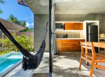 Departamento · 47m² · 1 Recámara · Departamento Nuevo en Venta con Alberca Privada en Tulum