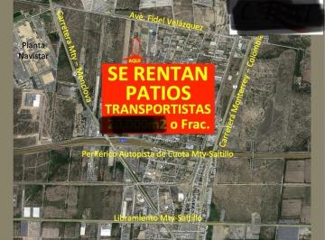 Terreno / Lote · 14600m² · Terreno en Renta Carretera a Colombia