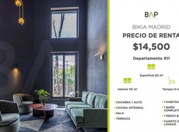 Departamento de 1 habitación, León · Departamento Bikia 911