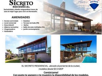 Casa · 157m² · 3 Recámaras · 2 Estacionamientos · Casa en Venta en El Secreto Residencial de Hermosillo, Sonora.