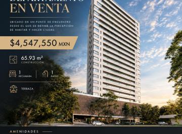 Departamento de 1 habitación, San Luis Potosí · Departamentos en Venta en The Park, San Luis Potosí | Pedregal, Slp