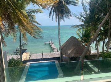 57852640f2ab7e6aa9d3933c1851b47750b345333103c518b772e6e1718adee2 · Casa en Venta Frente Al Mar en Puerto Juarez Cancún