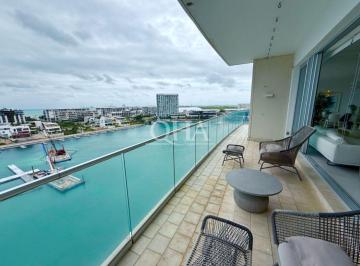 Departamento de 3 habitaciones, Cancún · Departamento en Renta en Aria Puerto Cancún