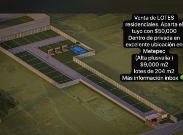 Terreno / Lote · Terreno en Fraccionamiento La Asunción