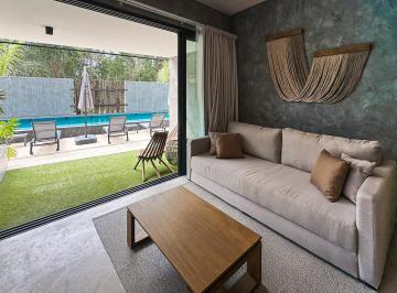 Departamento de 1 habitación, Tulum · Zel - Va Tulum Departamento con Patio Privado y Piscina