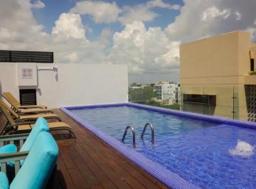 Departamento · 110m² · 2 Recámaras · 1 Estacionamiento · Departamento en Renta en Playa del Carmen Icono Playa (M&sup2;d3135)