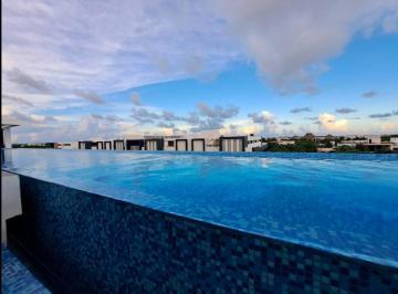 Alberca · Departamento en Aldea Zama Tulum Generando Ingresos por Rentas Vacacionales. Ideal Para Inversionist