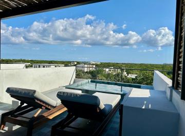 Departamento de 1 habitación, Tulum · Oportunidad! Penthouse con Rooftop a La Venta en La Veleta