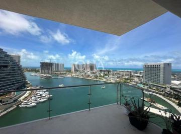 Departamento de 3 habitaciones, Benito Juárez · Marina Condos Puerto Cancun Departamento en Venta