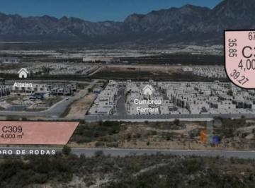 Terreno / Lote · 4000m² · Terreno en Venta en Dominio Cumbres, García Nl.