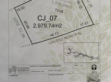 Terreno comercial , Corregidora · Terreno en Venta Uso Comercial, 2,979.74 m², en Cd Maderas Corregidora, Entrada