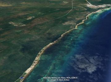 Terreno / Lote · 3781m² · Terreno en Venta Beach Front Mahahual