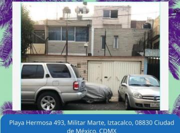 Casa de 3 habitaciones, Iztacalco · ¡Gran Oportunidad! Casa en Venta, Iztacalco, Militar Marte.
